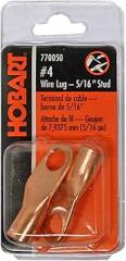 Hobart 770050 Wire Size 4 - Stud Size 5/16-Inch Cable and Wire Lug