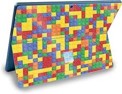MightySkins Glossy Glitter Skin Compatible with Microsoft Surface Pro 9 (2022) - Brick by Brick | Protective, Durable High-Gloss Glitter Finish | Easy to Apply & Change Styles | Made in The USA