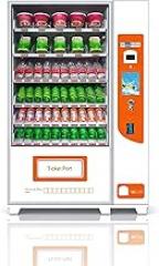 Snack Vending Machine with Beverage Section, Commercial Vending Machine for Sale, High Capacity Vending Machines for Business, Smart Vending Equipment for Snacks, Drinks & Electronics