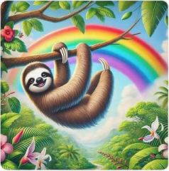 Joko Ivery Sloth Rainbow Summer Protective Wrap 13.8
