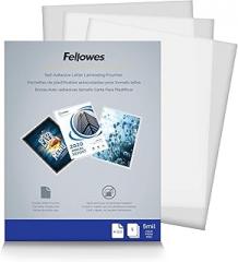 Fellowes Self-Adhesive Letter Laminating Pouches ,5 Pack (52205)
