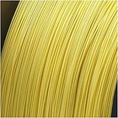 UL1423 PTFE Wire - 10M Silver Plated Copper High Temperature Electronic Single Core Micro Fine Cable(Yellow,10 M-30AWG)