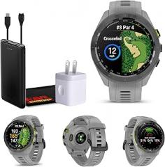 Garmin Approach S70 42MM GPS Golf Fitness Tracker Premium Smartwatch for Men, Lightweight 1.2
