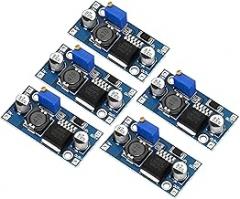 XL6009 DC-DC Boost Module, Adjustable Voltage Regulator 3V-32V to DC5-35V 400KHz Output Voltage Boost Converter Circuit Board Module for DIY Electronics Solar Projects, 5PCS