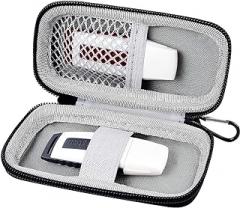 USB Flash Drive Case, SD Card Holder Compatible with Thumb Drive, Memory Cards, SDXC SDHC Storage Bag, Electronic Accessories Organizer for SanDisk for Samsung for Inland (Black)