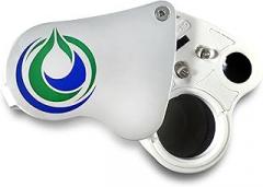 Happy Hydro LED Loupe - 30x & 60x Magnifying Lens - Includes Batteries & Carrying Case