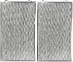 2 Pack Compatible With For Honeywell F50A1017 For HVAC For Furnace Aluminum Mesh Filters, for honeywell f50a1017, for honeywell electronic filter f50a1017, for honeywell heater aluminum filter