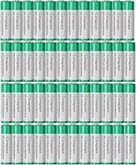 Enegitech AA Lithium Battery, Double A Non-Rechargeable Battery 1.5V 3000mAh Long-lasing Li-Iron Battery for Blink Security Camera Flashlight Solar Lights Remote Control System 44 Pack