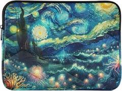 Ocean Starry Night Laptop Case Laptop Case 14 Inch Portable Electronic Device Cover