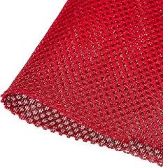 Speaker Grill Cloth Stereo Mesh Fabric Protective Dustproof Cloth, [for Home Speaker Repair] - 39.37 Inch x 63 Inch/Red