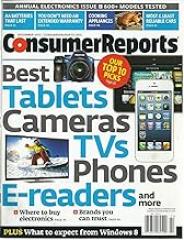 CONSUMER REPORT, DECEMBER, 2012 ( ANNUAL ELECTRONIC ISSUE 600+ MODELS TESTED )