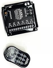 GAMA Electronics 12V 6 Motor Polarity Reversing Remote Control System - RF12V-6PR