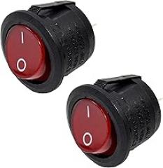 HQRP 2-Pack On Off Power Switch Compatible with Hoover Windtunnel UH70815 UH70819 UH70821 UH70829 UH70832 UH70839 UH71250 UH71230 UH70817 Wind-Tunnel-2 Upright Vacuum Cleaner