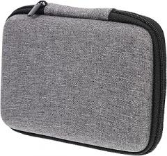 BESPORTBLE Portable Waterproof Microphone Storage Bag and Electronic Product Organizer Case, Cable Storage Pouch for Outdoor Use, Compact 13.8x9.8x3.8cm Protective Carrying Case