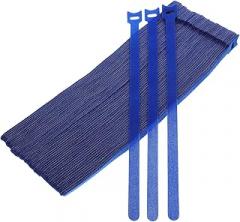 100pcs Fastener Cable Ties Reusable Cord Wraps for Electronics Cord Organizer Straps for Charging Cables and Appliance Management