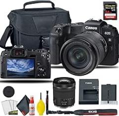 Canon EOS RP Mirrorless Digital Camera with 24-105mm f/4-7.1 Lens, + EOS Camera Bag + Sandisk Extreme Pro 64GB Card + 6AVE Electronics Cleaning Set, and More (Renewed)