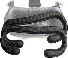 TamBee Vive PRO Face Cushion Pad Face Foam Replacement, PU Leather Face Cover Pad Removable Facial Interface for HTC Vive PRO VR (Face Foam 2PC)