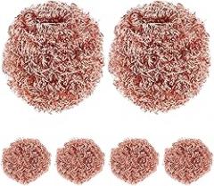 6pcs Soldering Tip Coiled Copper Sponge for Efficient Solder High-performance Cleaning Tool for Electronics and Pcb Repairs