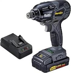 Durofix RI20173-PM P20 Series 20V Cordless Li-ion 1/4” 162 ft-lbs. Heavy Duty Brushless Impact Driver Tool Kit