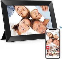 BIGASUO Digital Picture Frame, 10.1