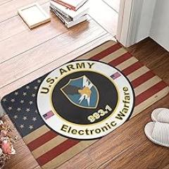 MOS 993 Electronic Warfare Doormat for Front Door Outdoor Door Mat Non-Slip Absorbent Waterproof Entrance Rug All-Season Patio Porch Kitchen Bath Mat