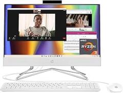 HP 22-dd0032 All-in-One PC Desk Computer, 21.5