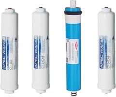APEC Water Systems Filter-MAXCTOP US Made 90 GPD Complete Replacement Filter Set for Ultimate Series Countertop Reverse Osmosis Water Filter System