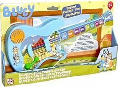 Bluey Music Time Electronic Learn to Play Guitar - Portable Learning Guitar Musical Education Learning Toy for Toddlers and Preschoolers