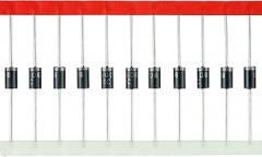 BOJACK 1N5406 Rectifier Diode 3 A 600 V DO-201AD Axial 5406 3 amp 600 Volt Electronic Silicon Diodes (Pack of 50)