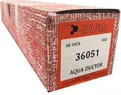 Syntac Aqua Ductor Chrome Rubber Roller for AB Dick 360 8800