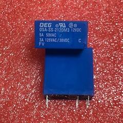 Electronic Parts 5PC OSA-SS-212DM3 OSA-SH-224DM3 6PINS 5A 12VDC 24VDC Power Relay(Size:OSA-SS-212DM3)
