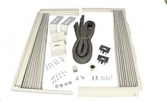 LG Electronics 3127AR3403X Air Conditioner Window Side Curtain and Frame