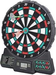 Electronic Board, Electric Board Automatic Scoring Dartboard Set Includes 6 Soft Tip Darts and 18 Replacement Tips Electronic Dartboard for Game Room