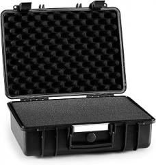 BluBox Waterproof Hardside Case 17x11.7x6.2 Inches - Secure with Foam Insert for Camera, Electronics, Equipment Protection