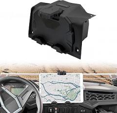 Electronic Device Holder for RZR XP 19-23, GPS Phone Tablet Mount Holder with Storage Box Organizer Tray for Polaris RZR XP 1000 XP4 Turbo Trail 2019-2023 Accessories