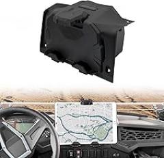 Electronic Device Holder for RZR XP 19-23, GPS Phone Tablet Mount Holder with Storage Box Organizer Tray for Polaris RZR XP 1000 XP4 Turbo Trail 2019-2023 Accessories