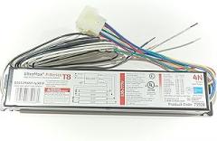 GE432MAXP-N/Amp 3 or 4 Lamp T8 Electronic Ballast with Amp Connector Plug. 120 Volt To 277 Volt For F32T8 F25T8 F17T8 FE15T8 F25T12 F28T8 F36T8 F40T8 - Ultra Max Multi-Volt 4N P Series