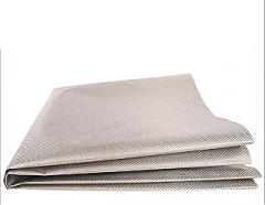 Faraday Fabric EMF Protection Fabric Faraday Fabric Soft Grounding Earthing Block EMF RF RFID Shielding Roll Fabric Material for Microwave, Card Bag Cloth, Electronic Products