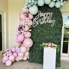 Happy Birthday Wood Sign for Backdrop,Happy Birthday Letters Sign for Balloon Arch Birthday Party Balloon Arch Backdrop Decorations Backdrop Wall Photo Prop