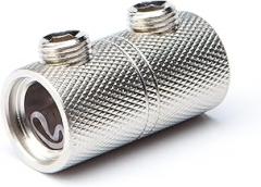 Harmony Audio HA-WC0 Car Stereo Power or Ground 1/0 Gauge Wire Splice Coupler - Nickel Plated