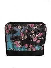 Multipurpose Thick Padded Protective Cover Case with Fabric Sleeves and Faux Leather Bas~ Use for iPad, Netbook, Other Electronic Devices. 10L x 9H x 1W