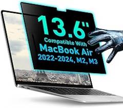 Magnetic Privacy Screen Compatible with MacBook Air 13.6