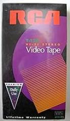 RCA T-120 Hi-Fi Stereo Premium VHS Video Cassette Tape - 6 hours Durable and Consistent Performance