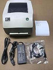 #S6B Zebra TLP 2844 Printer 2844-10301-0001 W/New Adapter, USB, Power Cables &Print