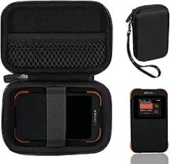 CaseSack Case for Solis Pro 5G WiFi Mobile Hotspot/SIMO Solis 5G WiFi Mobile Hotspot for Travel (Black)