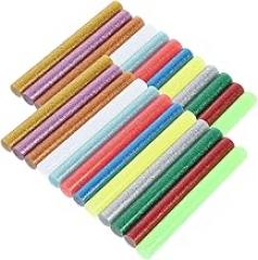 AUTSUPPL 36pcs Colored Hot Glue Sticks Hot Melt Glue Sticks for Crafts DIY Projects Home Repairs and Decorations High Adhesion for Electronics and More