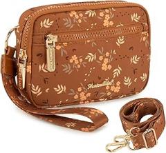 Montana West Wristlet Wallets for Women Nylon RFID Small Crossbody Phone Purse, with Built-in Card Slots for Gift