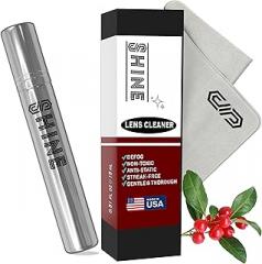 SIBERIAN Shine Liquid Cleaner 0.5oz Spray Made in USA + (1) Fabric Cloth for Camera, Electronic Devices, Eyewear Lenses Compact 15ml Travel