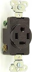 Arrow Hart 5759 Single Receptacle Back and Side Wired 20 Amp 120/250VAC 3 Pole, 4 Wire Grounding