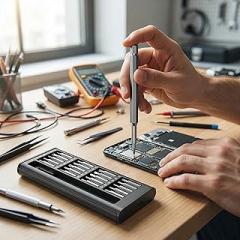 25-in-1 Small Precision Screwdriver Set, Professional Magnetic Mini Repair Tool Kit for Phone Computer Watch Laptop Macbook Ring Doorbell Eyeglass Electronic, Bearing Steel Screw Driver